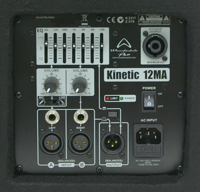 wharfedale pro kinetic12ma